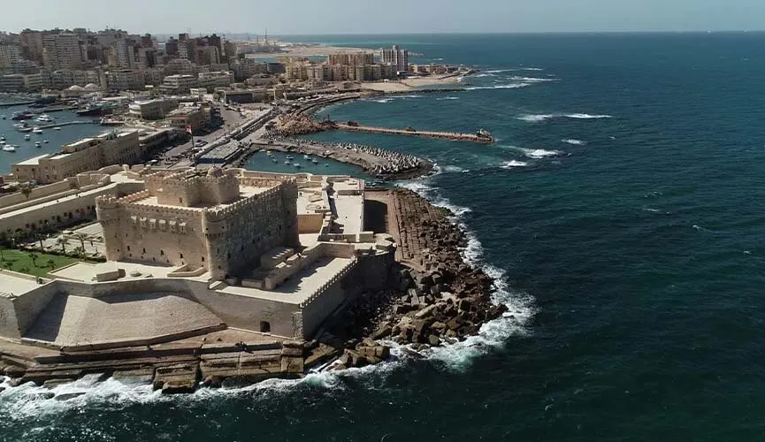 City of Alexandria in Egypt