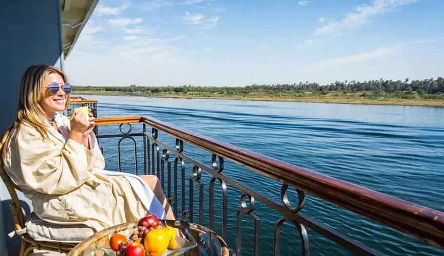 cruising the nile river