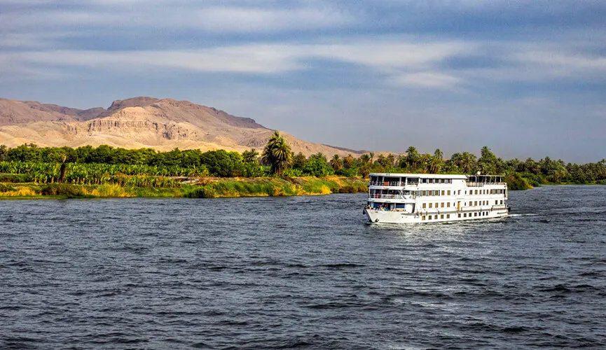 cruising the nile river