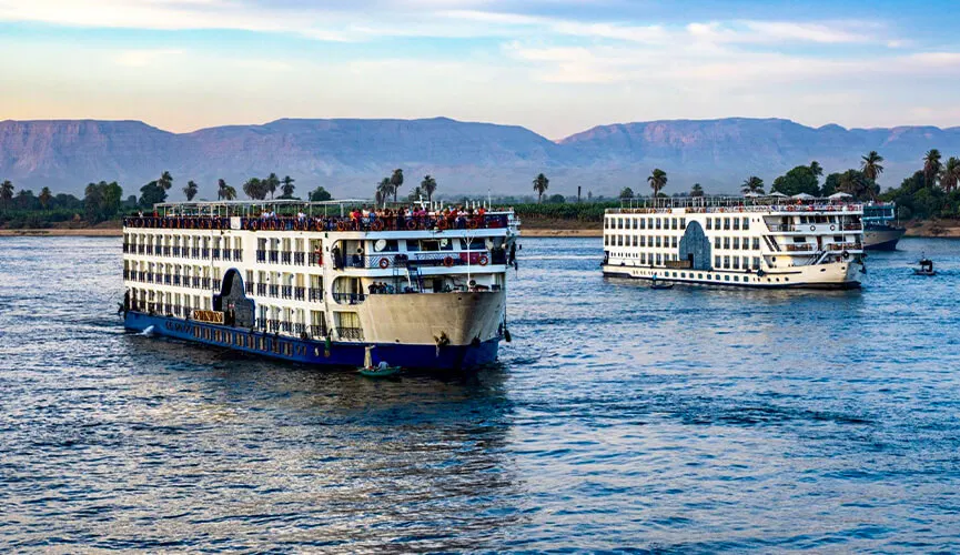 cruising the nile river