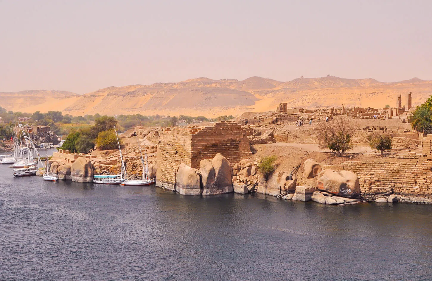 Aswan and the Nile during a 16-day Egypt itinerary