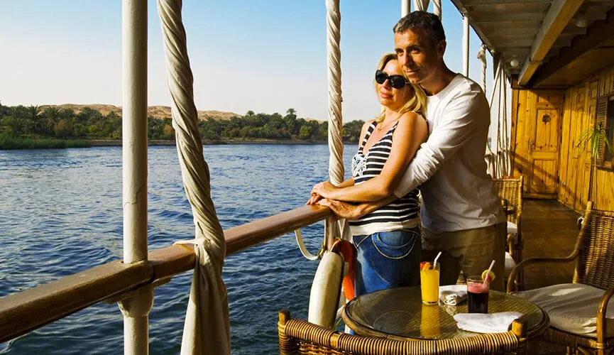 cruising the nile river