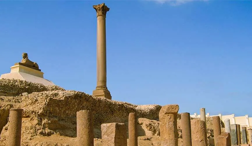 Pompeys Pillar Egypt
