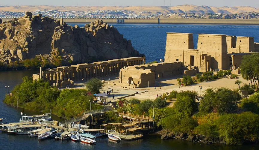 cruising the nile river